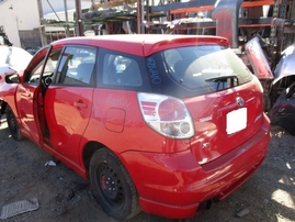 2006 TOYOTA MATRIX XR RED 1.8L AT Z16410